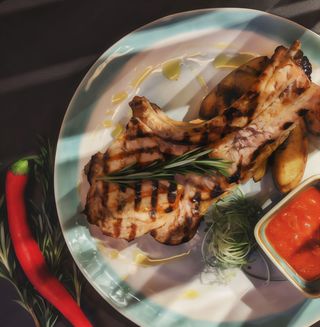 Стейк Рибай на кістці 