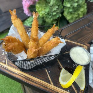 Креветки в темпурі (фрі)