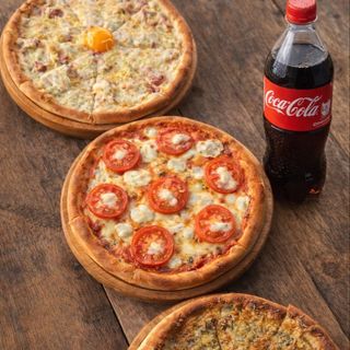 Тріо-Комбо Піци + Сoca-Cola 0,5 у подарунок