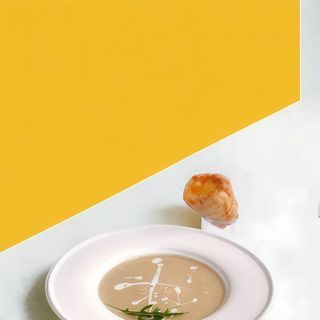 Крем-суп із білих грибів