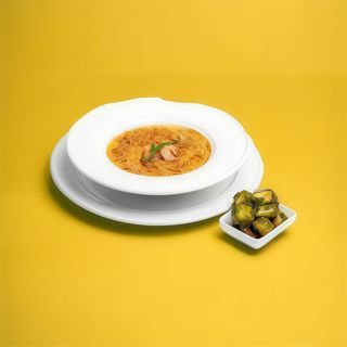 Сирний крем-суп з пармезану