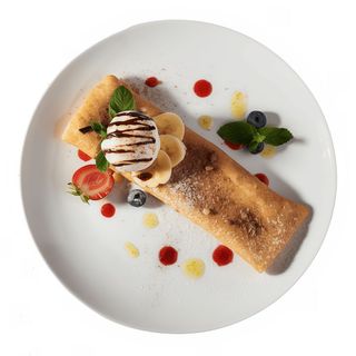 Млинець З бананом та шоколадом (210г)