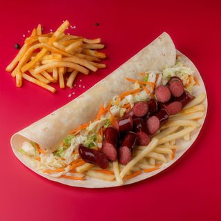 Фреш фрі комбо з ковбасками