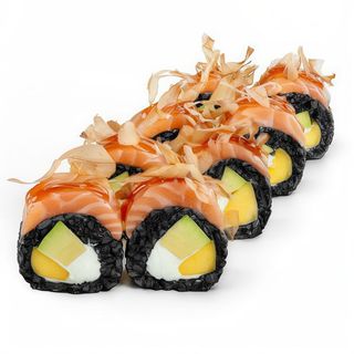 Чорний ролл з манго