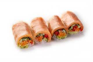 Спрінг-ролли з лососем