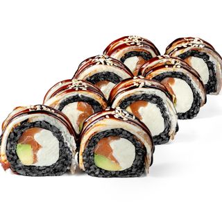 Чорний ролл з вугрем