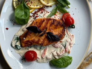 Лосось гриль