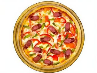 Мисливські ковбаски, корнішони (30см/585g)