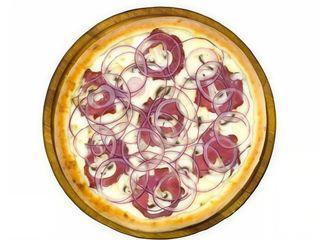 Шинка, цибуля, гриби (30см/540g)