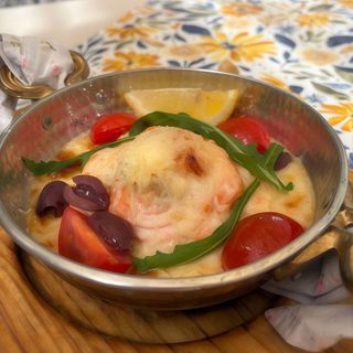 Сьомга запечена у вершковому соусі 