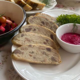 Фарширована куряча шийка