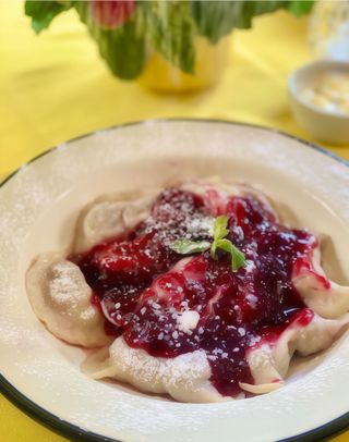 Вареники з вишнею