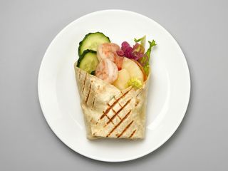 Шаурма Азійська з креветками