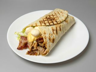 Шаурма Чизбургерна з беконом