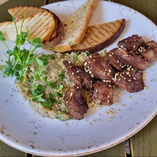 Печінка куряча, обсмажена у коньяці (100/120/50