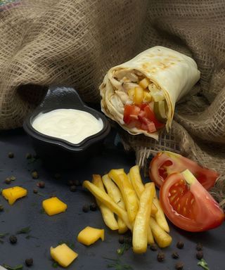 Шаурма BBQ 24 картопля та сир Чедер (560г)