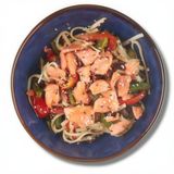 Збалансований боул з лососем та шиітаке від Руслани Рубан