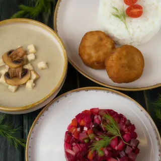 Смачний обід для перекусу (700грам)