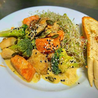 Габузове соте з курочкою