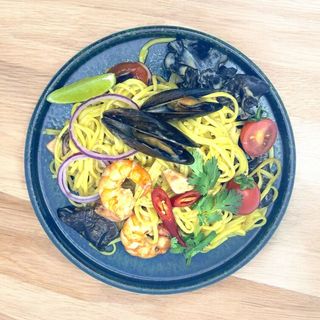 New!!! Локшина з морепродуктами Том Ям