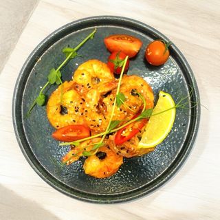 Креветки пікантні у вершковому соусі(220г/40г)