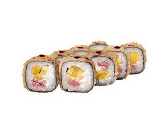 Рол темпура з сурімі та крем сиром (200г)