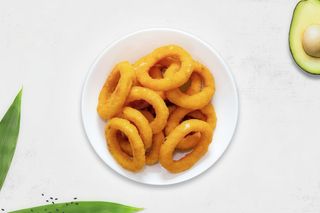 Цибулеві кільця з соусом BBQ (100/30г)