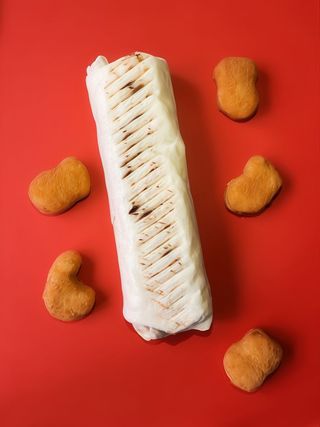 Кебаб з нагетсами XL (700г)