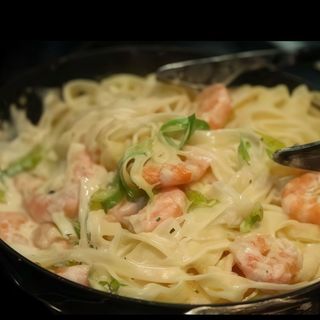 Паста з креветками