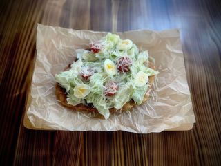 Шніцель-салат з куркою (300g)