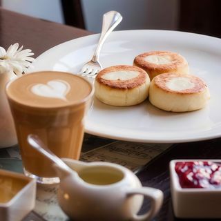 Сирники 4шт+кава на вибір