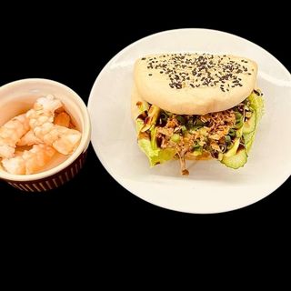 Бао з креветками