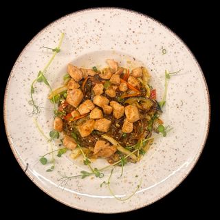 Локшина Мієн скляна бобова локшина з куркою