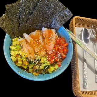 Поке з креветками