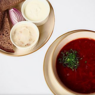 Борщ "Український з мʼясом" (400г)