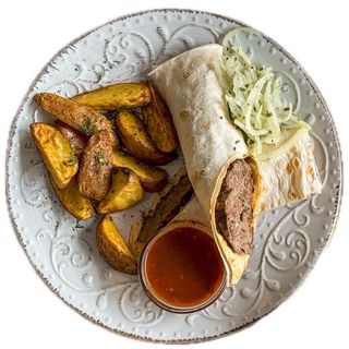 Люля-кебаб телятина з картоплею (400/50)