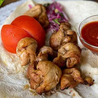 Шашлик з курки (300/50г)