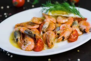 Креветка в ароматному маслі (170/20г)