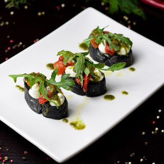 Брускети з печеним перцем та крем – сиром (170 г)