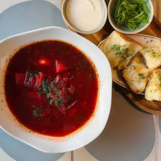 Пісний борщ