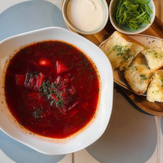 Пісний борщ