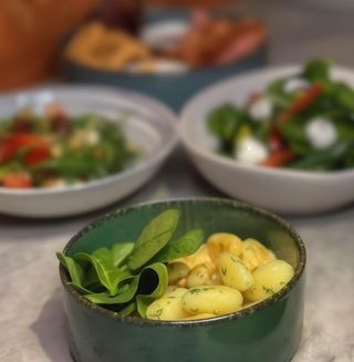 Ньоккі з вершковим маслом і зеленню (250гр)