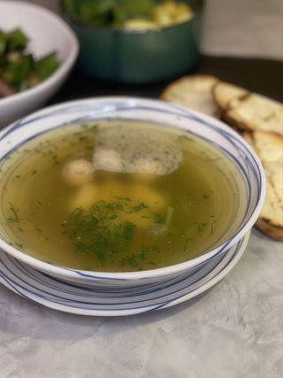 Бульйон з курячими мітболами та ньоккі (400гр)