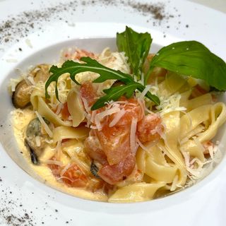 Паста з креветками(300г)