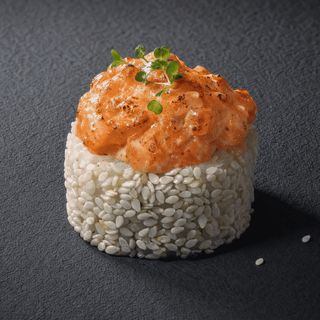 Вулкан з лососем (8 шт)
