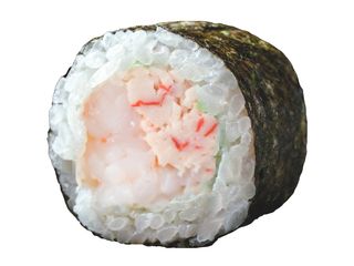 Макі рол з креветками та сніжним крабом (8 шт)