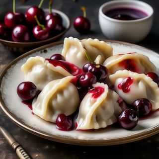 Вареники з вишнями (230/23г)