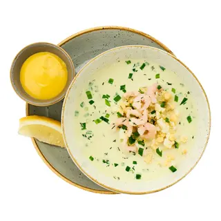 Окрошка з креветкою (300г)