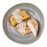 Філе су-від з картопляним гратеном і печерицями (400г)