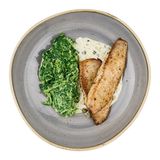 Філе телапії зі шпинатом у вершках (300г)